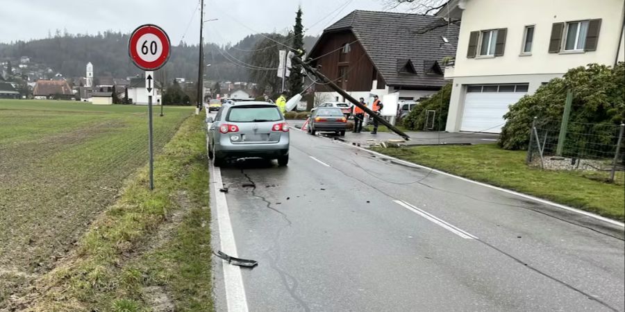 Kollision Büren Aare