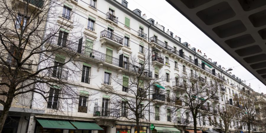 Die Liegenschaften 35 bis 43 am Carl-Vogt-Boulevard in Genf sollen in Etappen saniert werden. (Archivbild)