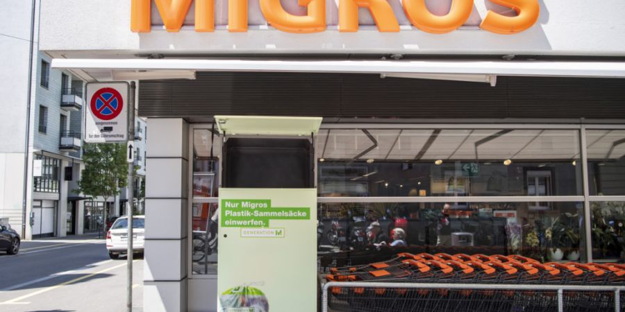 Die Migros Luzern, hier die Filiale Waldstätter in der Stadt Luzern, verzeichnete im vergangenen Geschäftsjahr eine höhere Kundenfrequenz. (Archivbild)