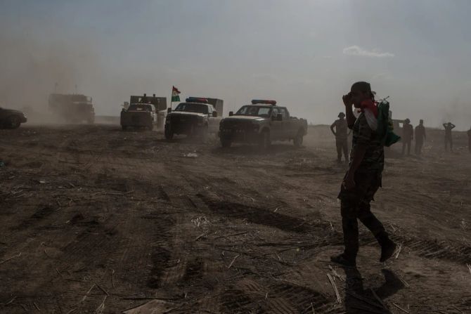 kurdische Kämpfer westen irans