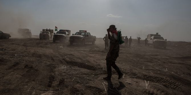 kurdische Kämpfer westen irans