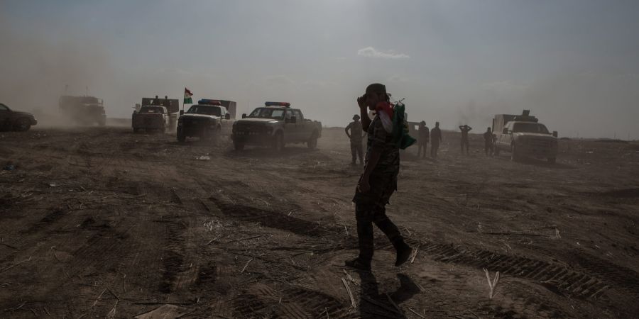 kurdische Kämpfer westen irans