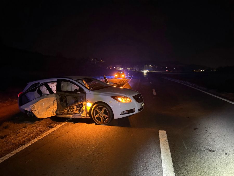 Der Verursacher wurde ins Spital gebracht.