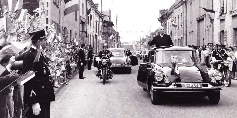 de Gaulle Citroen DS