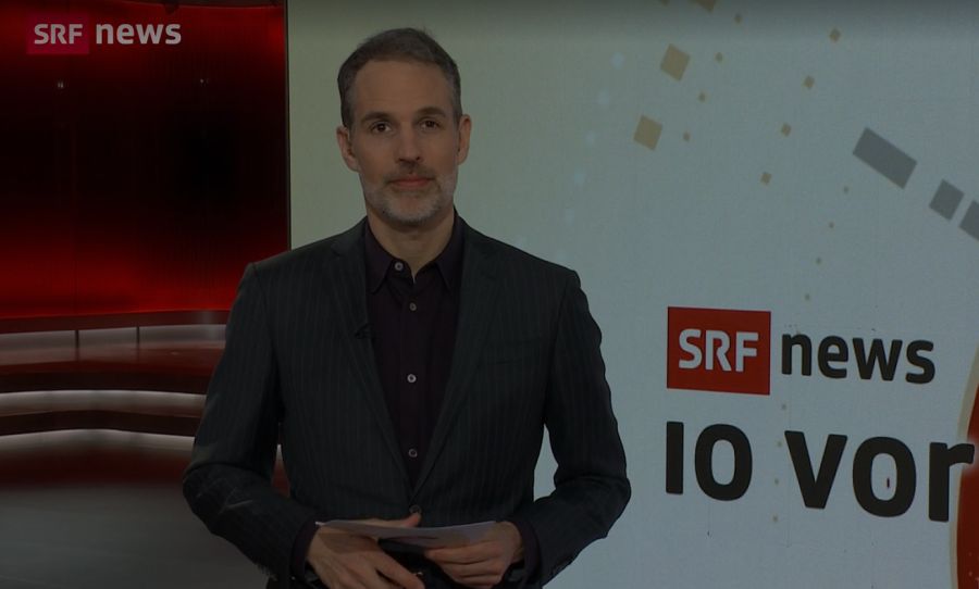 SVP-Nationalrat Thomas Matter glaubt aus «10vor10»-Moderator Arthur Honeggers Moderation eine linke Gesinnung herauszuhören.