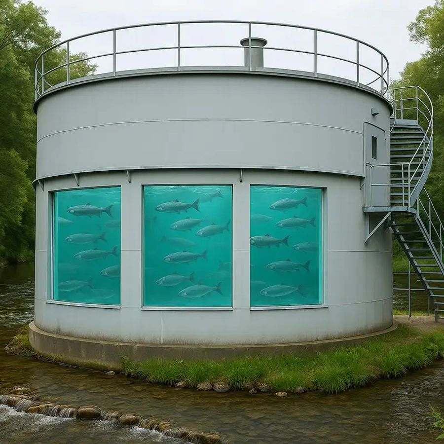 ... ein Aquarium ...