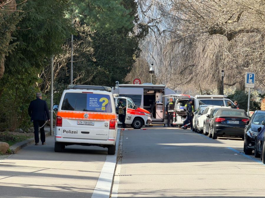 Grund dafür ist eine Drohung gegen ein Gebäude.