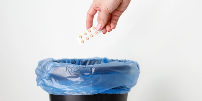 Giftmüll Abfall Entsorgung Medikamente