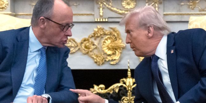 Merz und Trump