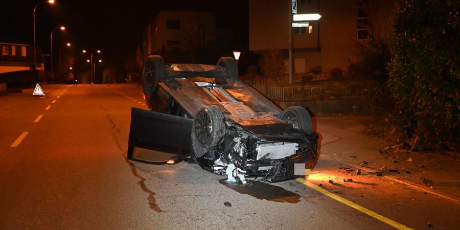 Selbstunfall Niederuzwil