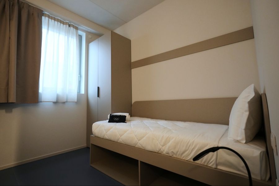 Im olympischen Dorf in Cortina sind die Kondom-Vorräte aufgebraucht.