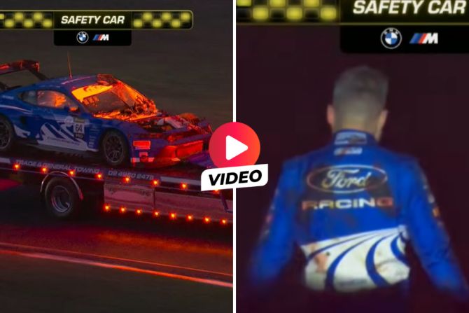 Bathurst GT3 Känguru Crash