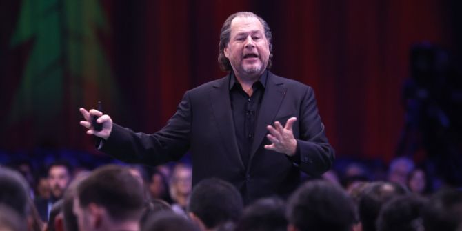 Salesforce Marc Benioff