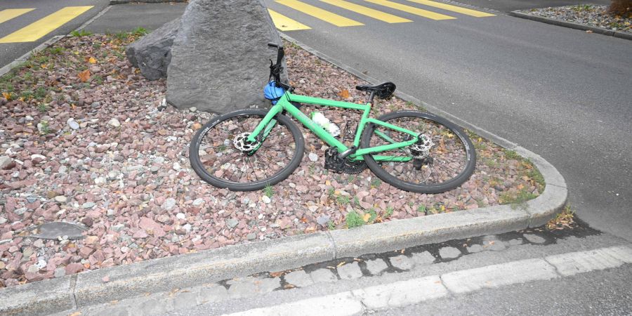 Velofahrer Kollision