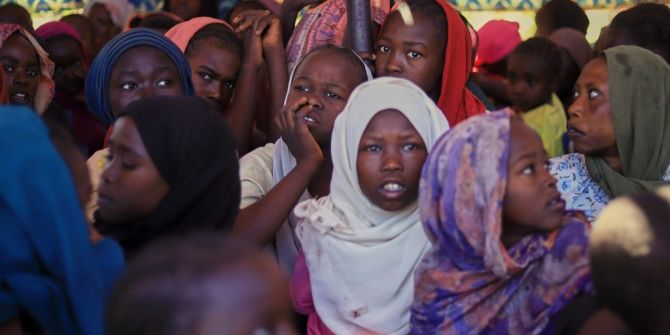 Sudan Kämpfe Kinder