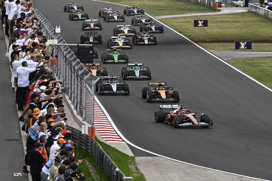 Formel 1 Startaufstellung