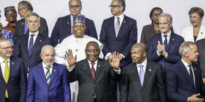 G20 Teilnehmer Ramaphosa