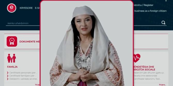 KI-Ministerin Albanien