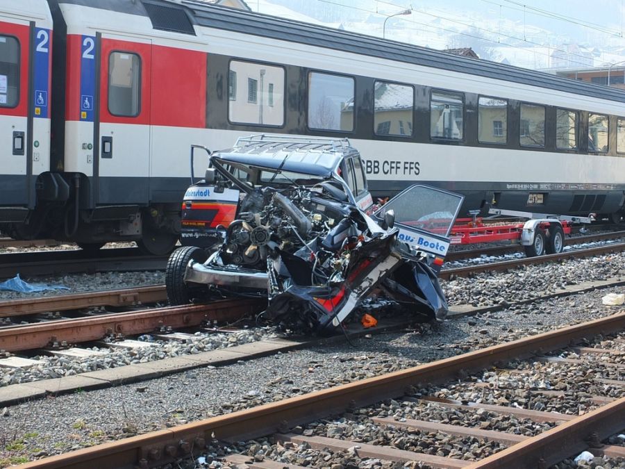 Immerhin: Verletzt wird oft niemand. Auch im Fall auf diesem Bild gab es keine Verletzten.