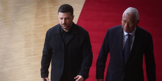 Wolodymyr Selenski und António Costa