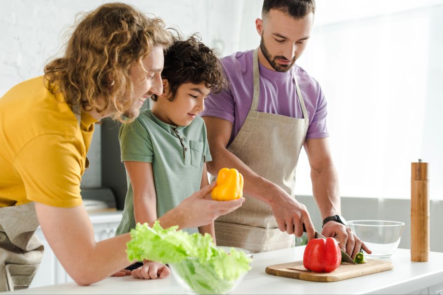 Männer homosexuell Paprika Kind