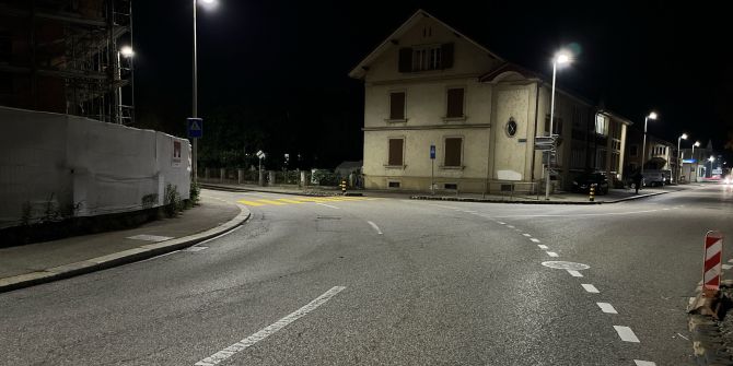 Unfallstelle Geralfinden
