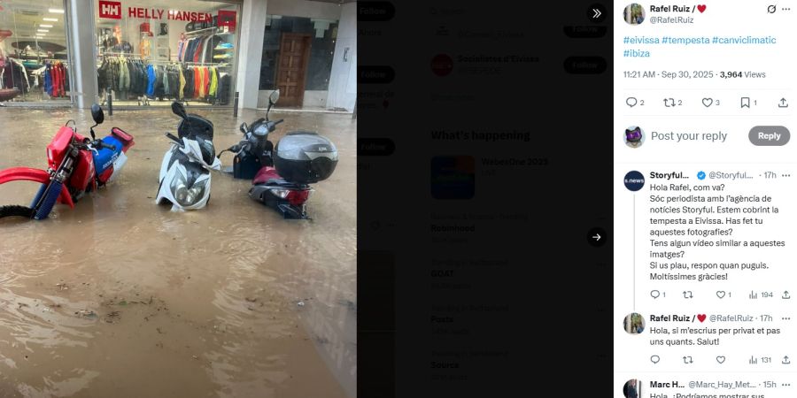 Es waren die verheerendsten Überschwemmungen, die Ibiza seit einem halben Jahrhundert erleben musste.