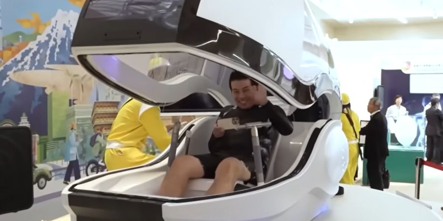 Menschen-Waschmaschine