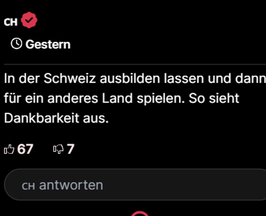 Wo ist die Dankbarkeit? Das fragt sich dieser Leser.