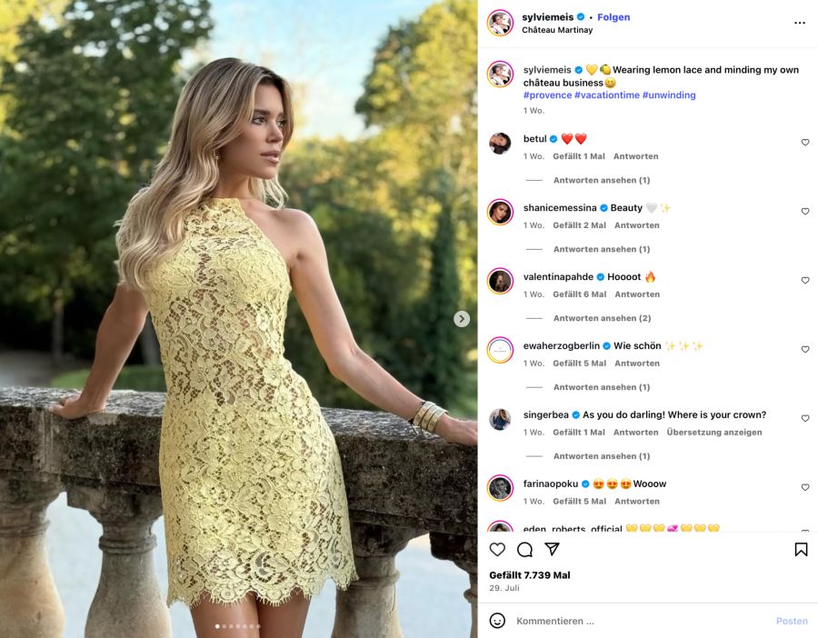 In der deutschen Version der Reality-Show wird die Aftershow von Sylvie Meis…