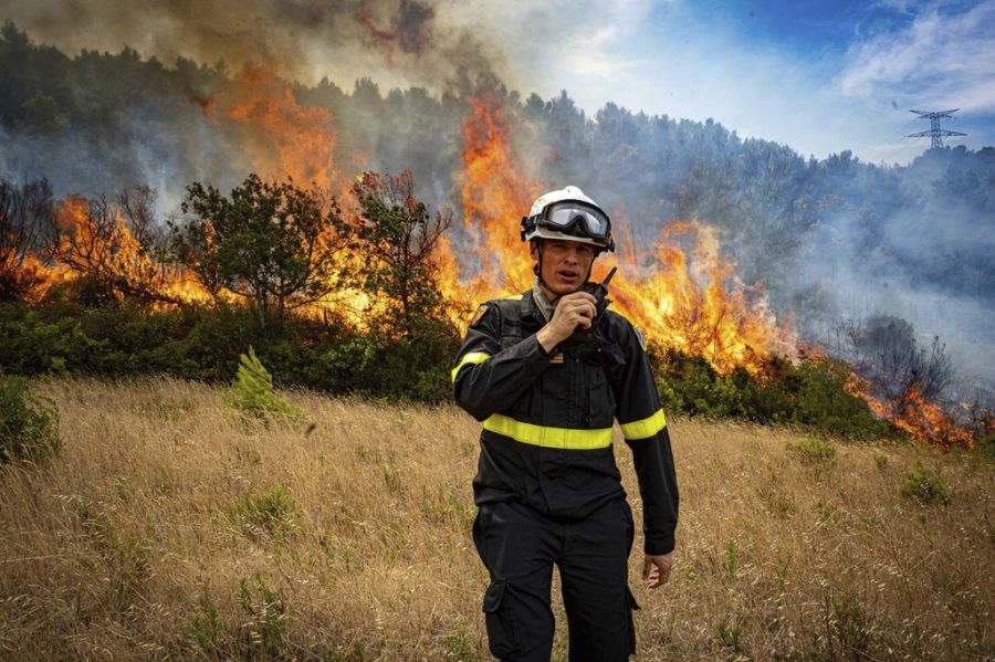 frankreich flächenbrand