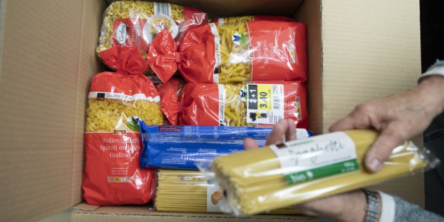 Die gesammelten Spenden sollen das Portemonnaie von Menschen, die in der Schweiz von Armut betroffen sind, vorübergehend entlasten. (Archivbild)