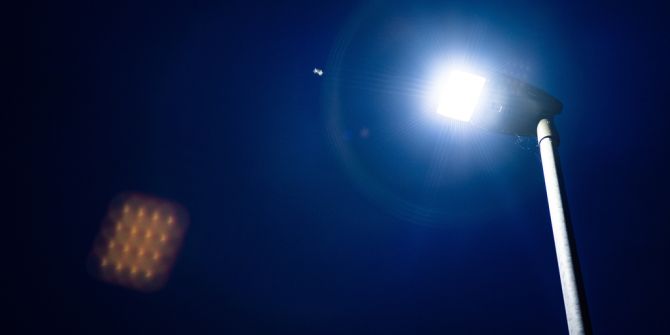 LED Strassenlampe