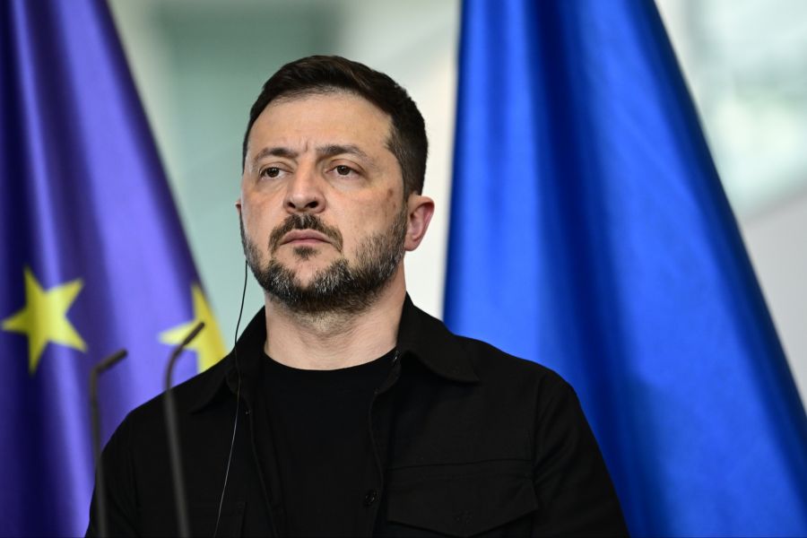 Selenskyj will dabei über Sicherheitsgarantien für die Ukraine sprechen.