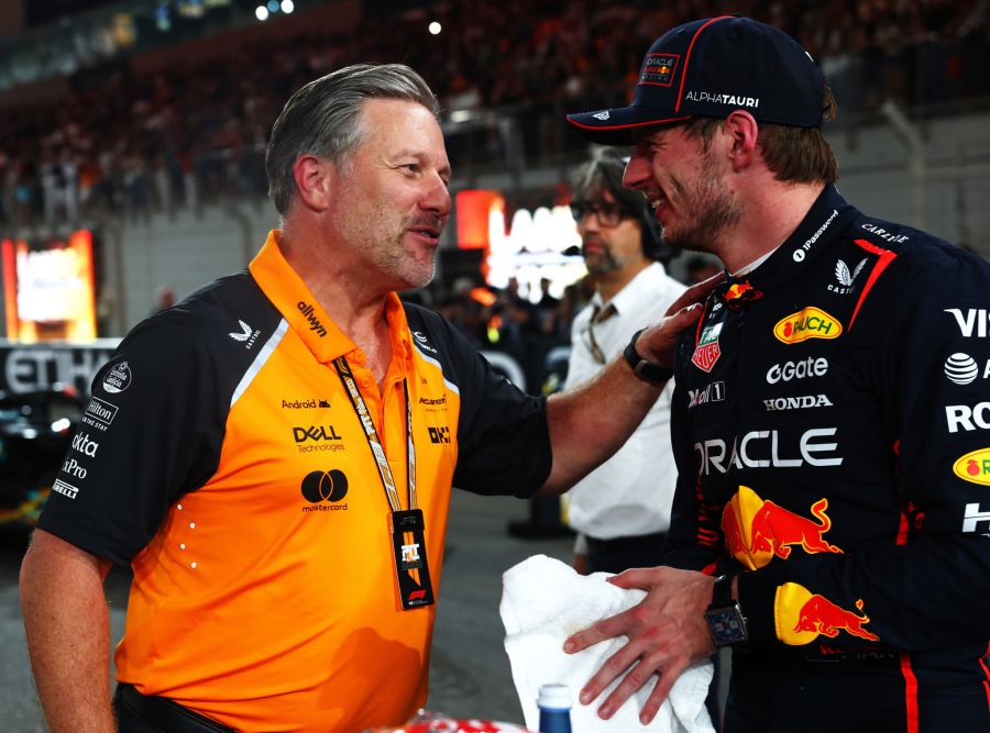 Max Verstappen Zak Brown