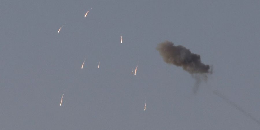 Rakete Raketenabwehr Gaza Israel