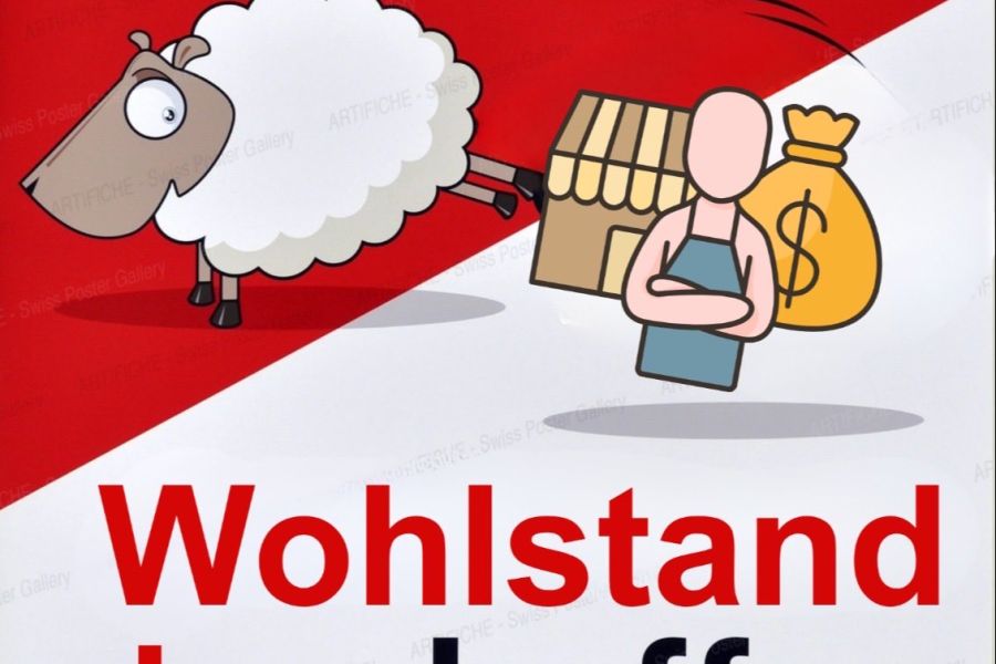 Das Plakat, das der ehemalige FDP-Ständerat Ruedi Noser gepostet hat, stammt nicht von der Juso oder der SP.