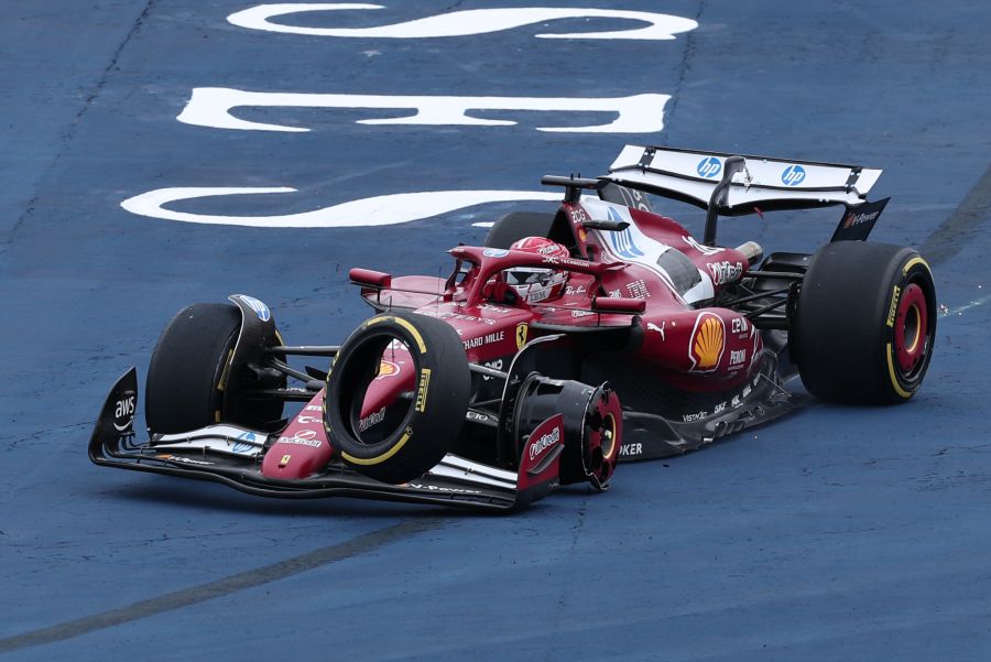 Charles Leclerc Ferrari Brasilien