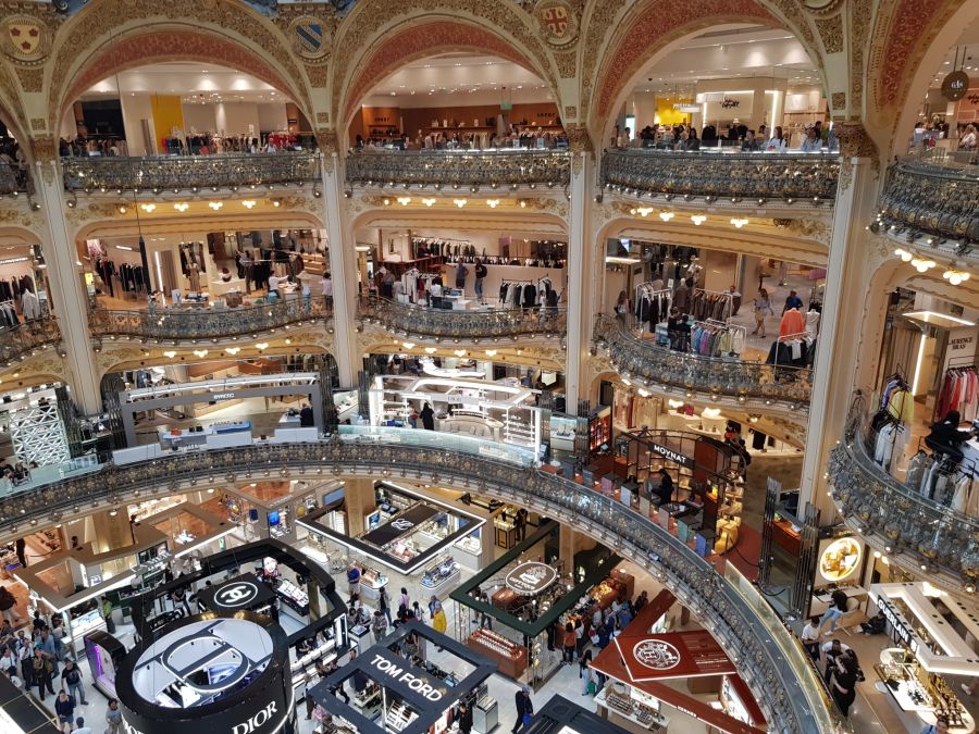 Galerien Kaufhaus Lafayette Paris