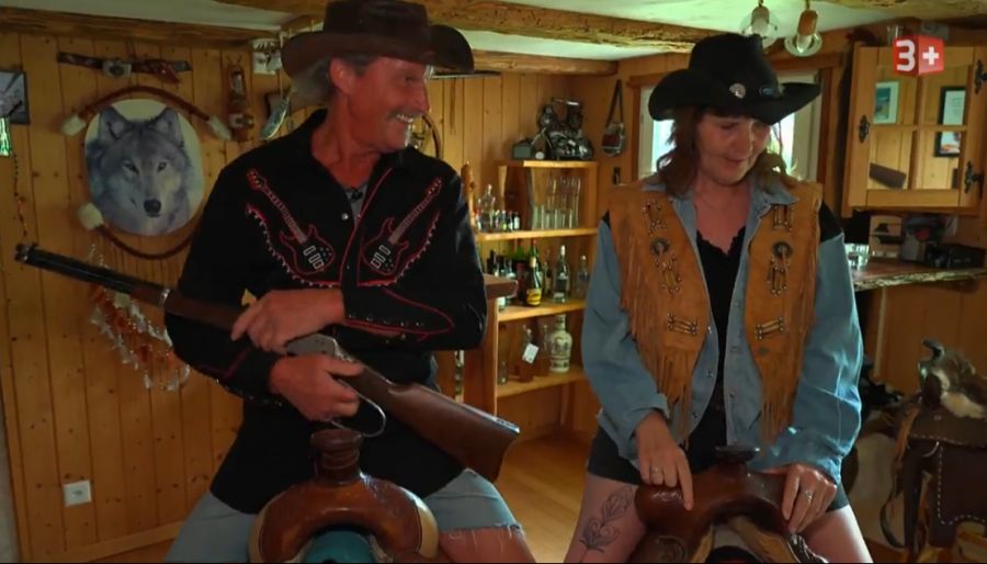 Jonnys Western-Programm war Andrea ein wenig zu wild.