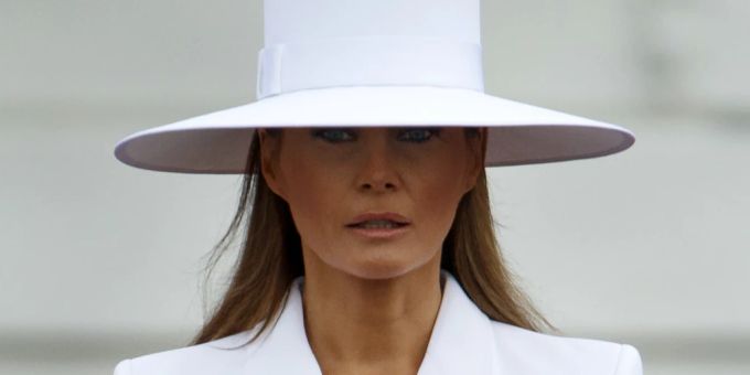 Melania Trump will weiter in den Hintergrund verschwinden. Melania Trump