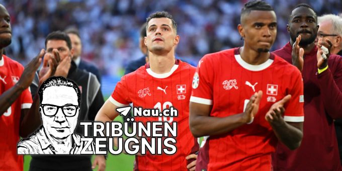 Tribünen-Zeugnis - Trotz EM-Aus: Mehrere gute Noten für die Nati-Helden