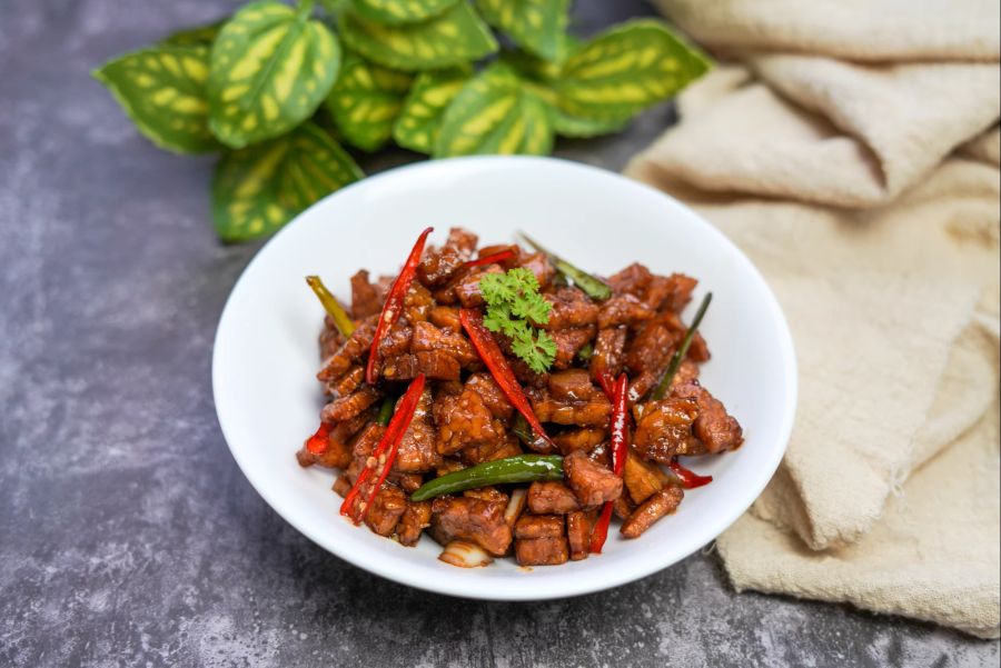 Tempeh, Curry