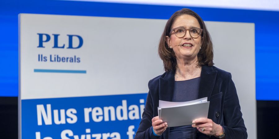 FDP-Co-Präsidentin Susanne Vincenz-Stauffacher