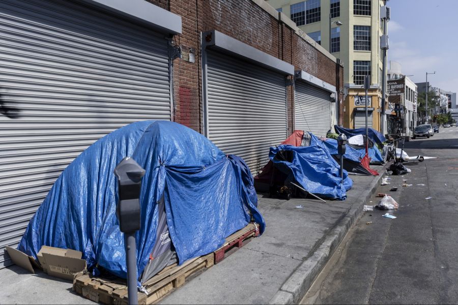 Sie hauste im berüchtigten Viertel «Skid Row» in Los Angeles.