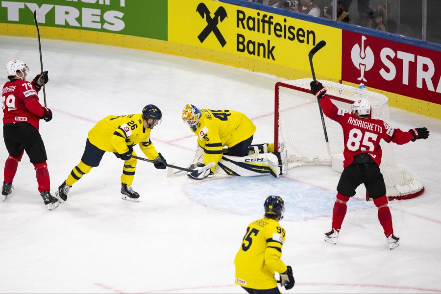 Schweiz Schweden WM-Viertelfinal