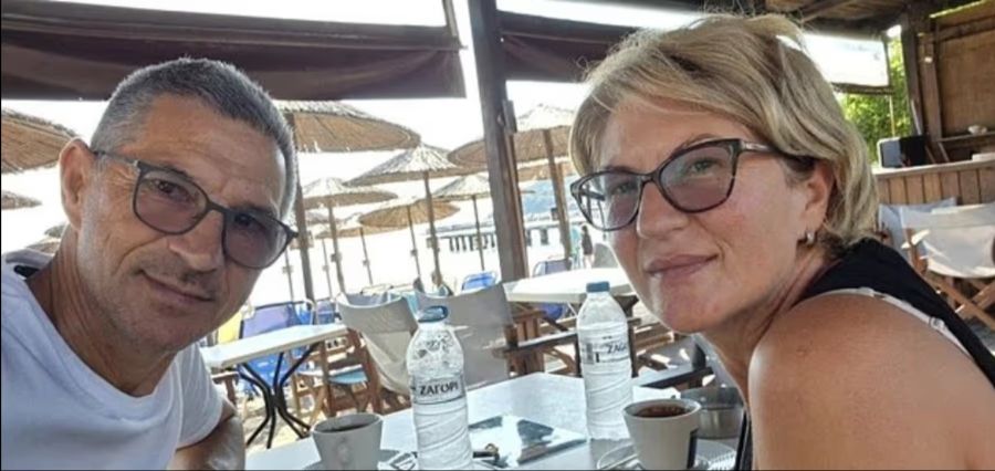 Ljubiša Karović überlebte dank dem mutigen Eingreifen seiner Ehefrau Svetlana Grković.