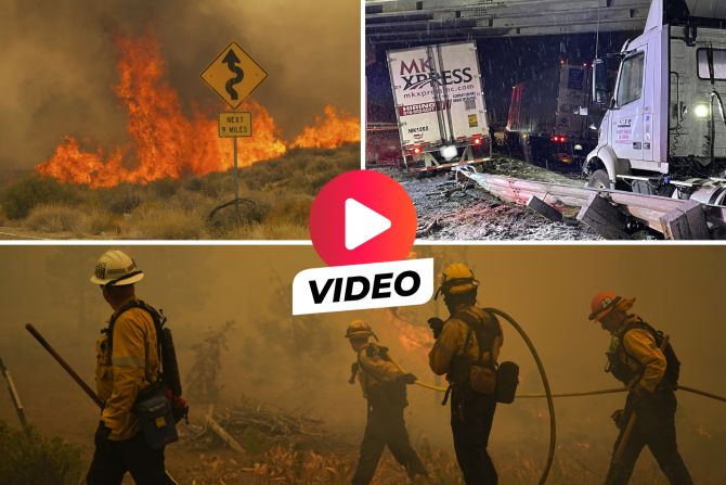 Evakueriung Feuer Nevada