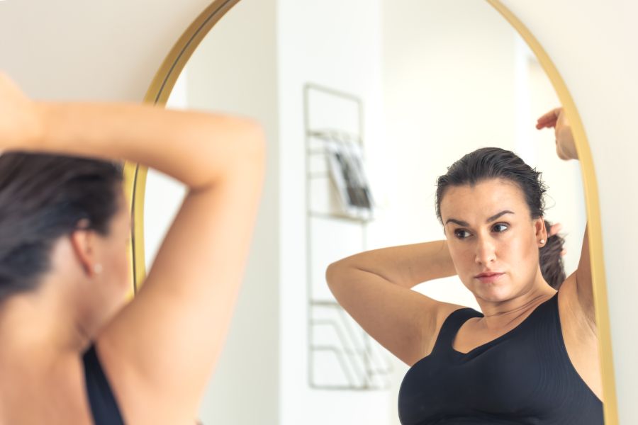 Fachleute nennen «Ghost fat» eine Störung der Körperwahrnehmung. (Symbolbild)