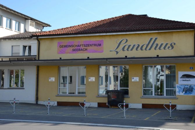 Das Landhus gehört zur Seebacher Quartieridentität.